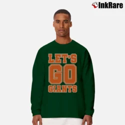 Men’s Let's Go Giants New York Giants Long-Sleeve Shirt in forest green | Sleek, Lightweight, Year-Round Wear