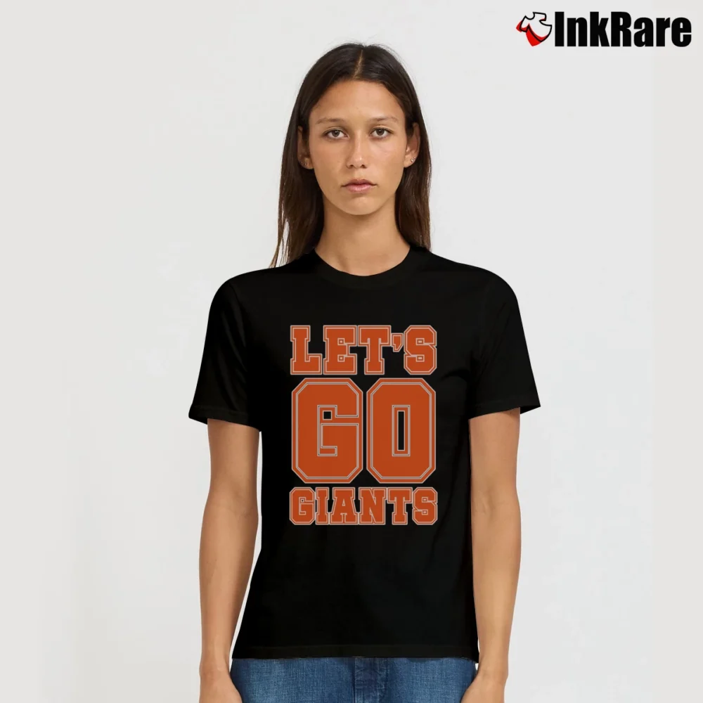 Women’s Let's Go Giants New York Giants Signature T-Shirt in black | Soft, Flattering Fit