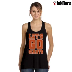 Women’s Let's Go Giants New York Giants Tank Top in black | Lightweight, Movement-Friendly