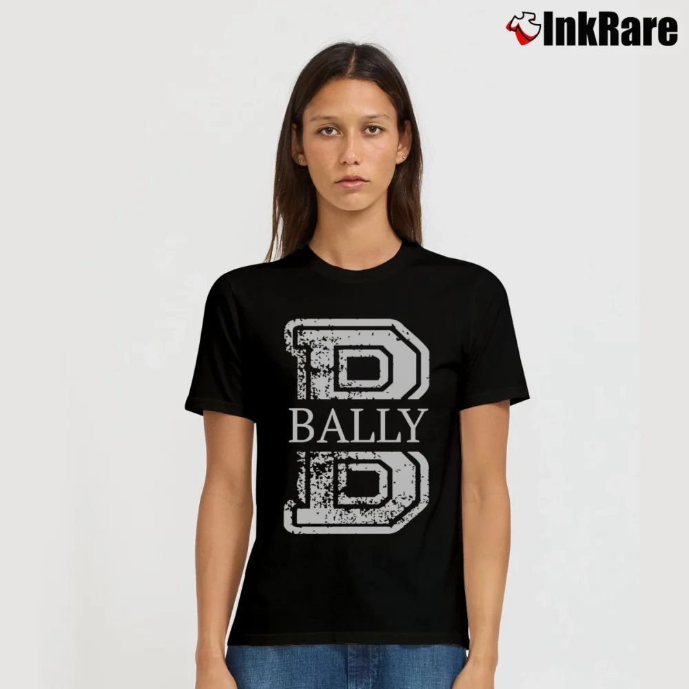 Women’s Letter B Bally Countries Cities Deep Signature T-Shirt in black | Soft, Flattering Fit