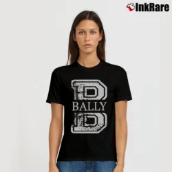 Women’s Letter B Bally Countries Cities Deep Signature T-Shirt in black | Soft, Flattering Fit