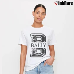 Women’s Letter B Countries And Cities Bally Signature T-Shirt in white | Soft, Flattering Fit