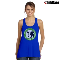 Women’s Letterkenny Dicky Thomson Dairy Tank Top in royal blue | Lightweight, Movement-Friendly