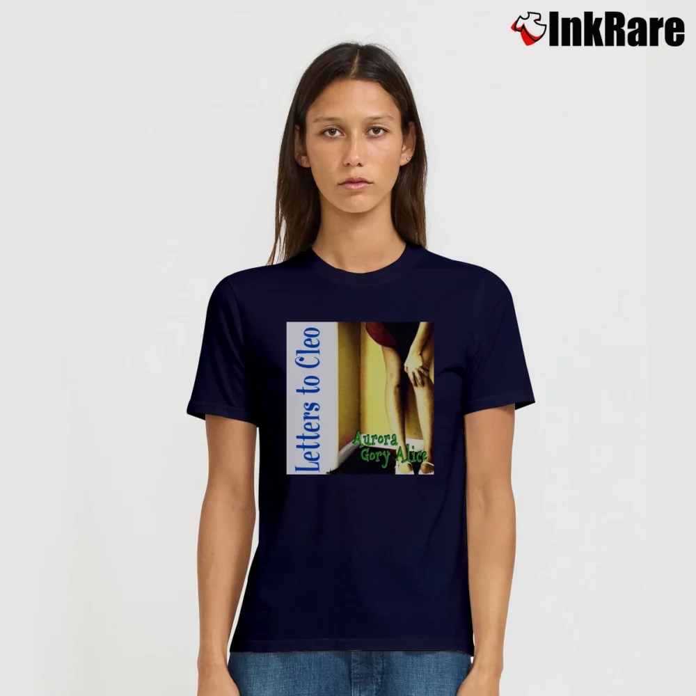 Women’s Letters To Cleo Parks And Recreation Aurora Gory Alice Signature T-Shirt in navy | Soft, Flattering Fit