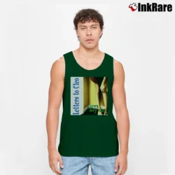 Men’s Letters To Cleo Parks And Recreation Aurora Gory Alice Tank Top in forest green | Breathable, Active-Friendly Design