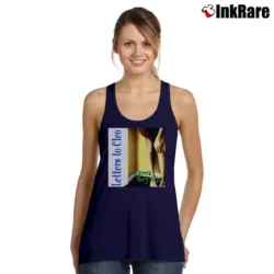 Women’s Letters To Cleo Parks And Recreation Aurora Gory Alice Tank Top in navy | Lightweight, Movement-Friendly