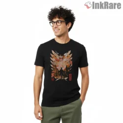 Levi Titans At War Battlefield Shirt on black short sleeve shirt for men graphic tee