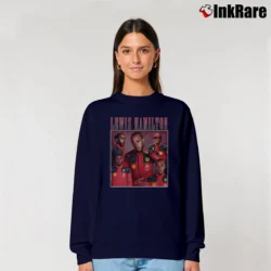 Women’s Lewis Hamilton Relaxed Sweatshirt in navy | Soft, Laid-Back Vibe
