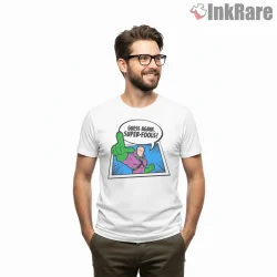 Lex Luthor Guess Again Super Fools Dc Villain Comic Shirt on white short sleeve shirt for men graphic tee