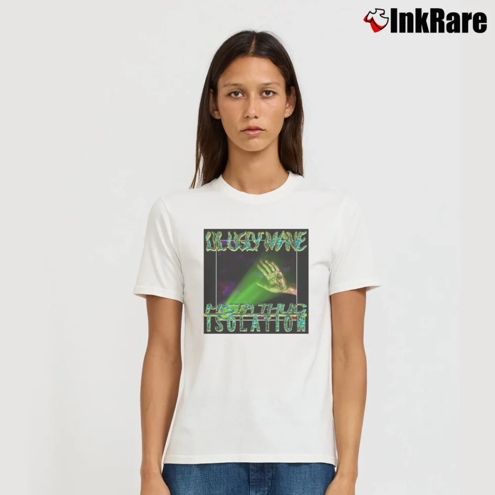 Women’s Lil Ugly Mane Mista Thug Isolation Signature T-Shirt in white | Soft, Flattering Fit