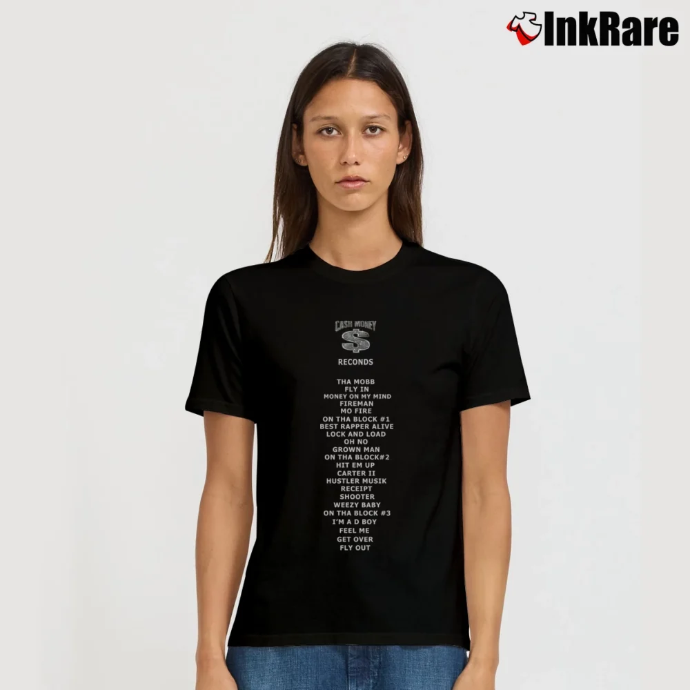 Women’s Lil Wayne Tha Carter Ii Adult Signature T-Shirt in black | Soft, Flattering Fit