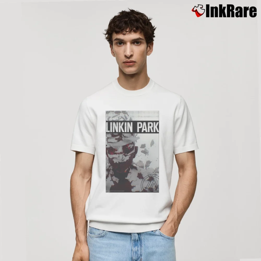Men’s Linkin Park Perspective 2012 Tour Classic T-Shirt in white | Soft, Breathable Everyday Wear