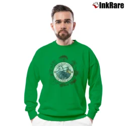 Men’s Lion King Disney Crewneck Sweatshirt in irish green | Cozy Fabric, Clean Style