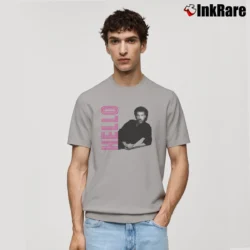 Men’s lionel richie hello vintage soul music Classic T-Shirt in sport grey | Soft, Breathable Everyday Wear