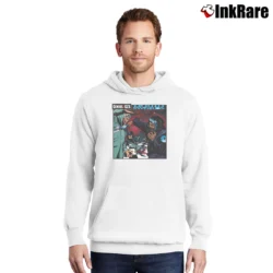 Men’s liquid swords gza wu tang hip hop Pullover Hoodie in white | Cozy, Durable, Modern Fit
