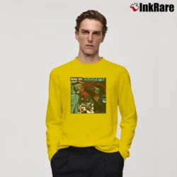 Men’s liquid swords gza wu tang hip hop Long-Sleeve Shirt in yellow | Sleek, Lightweight, Year-Round Wear
