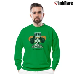 Men’s Little Dragon Graphic Crewneck Sweatshirt in irish green | Cozy Fabric, Clean Style