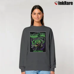 Women’s Lizard Lick Towing Ron Chain Relaxed Sweatshirt in charcoal | Soft, Laid-Back Vibe