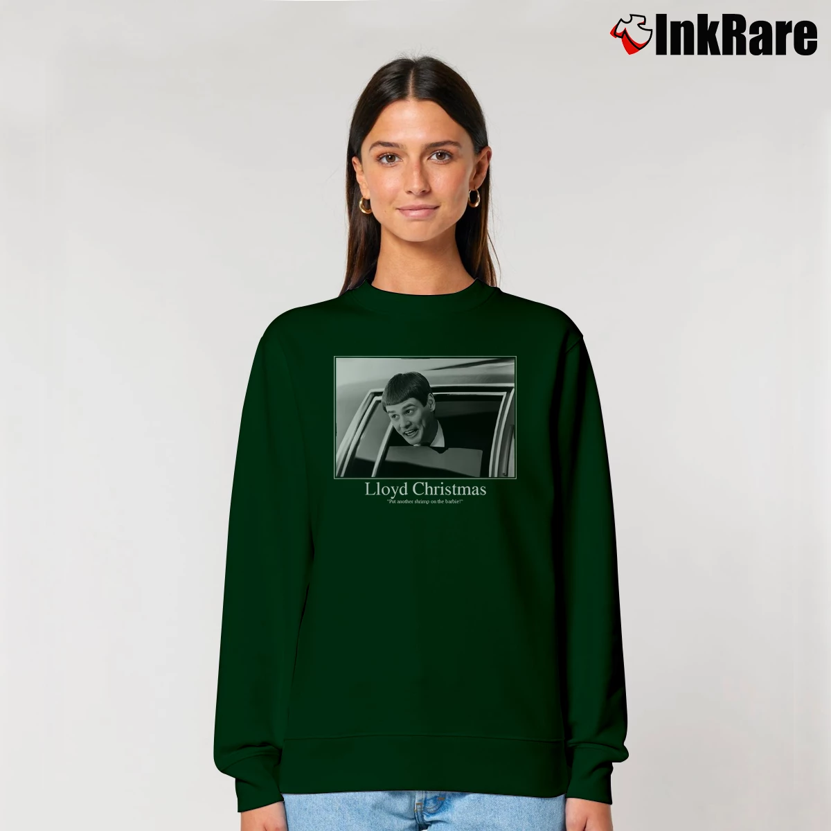 Lloyd Christmas Dumb And Dumber Women’s Relaxed Sweatshirt in forest green – Cozy Casual Women’s Lloyd Christmas Dumb And Dumber Relaxed Sweatshirt in forest green | Soft, Laid-Back Vibe