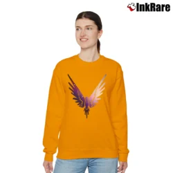 Women’s Logan Paul Maverick Logo Relaxed Sweatshirt in orange | Soft, Laid-Back Vibe