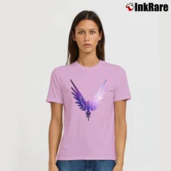 Women’s Logan Paul Maverick Logo Signature T-Shirt in light pink | Soft, Flattering Fit