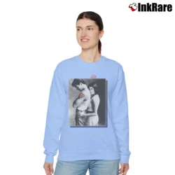 Women’s Lois and Clark 1996 Superman Love Metropolis Relaxed Sweatshirt in light blue | Soft, Laid-Back Vibe