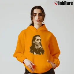 Women’s Loki Tom Hiddleston Movie Cozy Hoodie in orange | Warm, Structured, Stylish