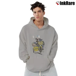 Men’s Looney Tunes Bugs Bunny Harley Davidson Pullover Hoodie in sport grey | Cozy, Durable, Modern Fit