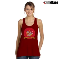 Women’s Looney Tunes Classic Character Graphic Tank Top in maroon | Lightweight, Movement-Friendly