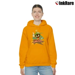 Women’s Looney Tunes Marvin The Martian Where Is The Kaboom Cozy Hoodie in orange | Warm, Structured, Stylish
