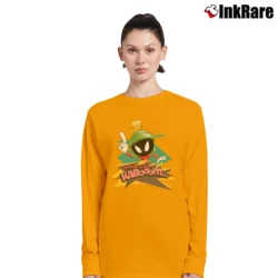 Women’s Looney Tunes Marvin The Martian Where Is The Kaboom Long-Sleeve Top in orange | Sleek, Versatile, All-Season