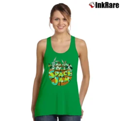 Women’s Looney Tunes Space Jam Tank Top in irish green | Lightweight, Movement-Friendly