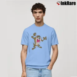 Men’s Looney Tunes Tasmanian Devil Classic T-Shirt in light blue | Soft, Breathable Everyday Wear