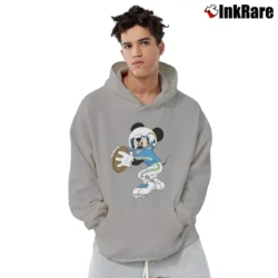 Men’s Los Angeles Chargers Football Mickey Mouse Walt Disney Pullover Hoodie in sport grey | Cozy, Durable, Modern Fit