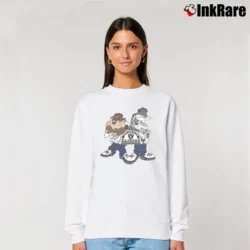 Women’s Los Angeles Raiders X Looney Tunes Relaxed Sweatshirt in white | Soft, Laid-Back Vibe