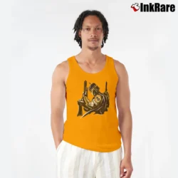 Men’s Los Angeles Rams Boba Fett Star Wars Football Tank Top in orange | Breathable, Active-Friendly Design