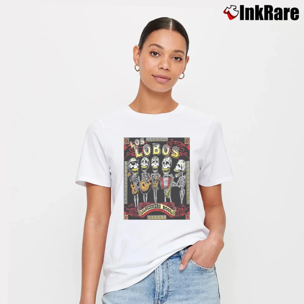 Women’s Los Lobos Tour Signature T-Shirt in white | Soft, Flattering Fit