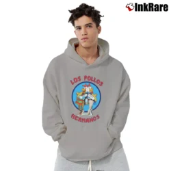 Men’s Los Pollos Hermanos Breaking Bad Pullover Hoodie in sport grey | Cozy, Durable, Modern Fit