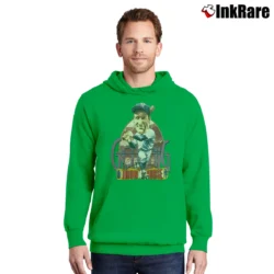 Men’s Lou Gehrig Yankees Caricature Babe Ruth Mickey Mantle Pullover Hoodie in irish green | Cozy, Durable, Modern Fit