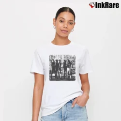 Women’s Lou Reed New York Tour Velvet Underground Punk Signature T-Shirt in white | Soft, Flattering Fit