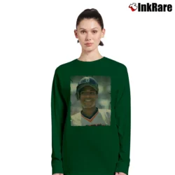 Women’s Lou Whitaker Sweet Lou Baseball Long-Sleeve Top in forest green | Sleek, Versatile, All-Season