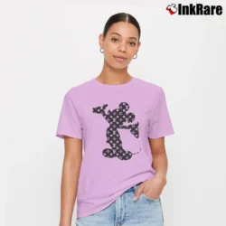 Women’s Louis Vuitton Mickey Mouse Kids Cool Disney Signature T-Shirt in light pink | Soft, Flattering Fit