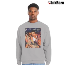 Men’s Love And Basketball Poster Crewneck Sweatshirt in sport grey | Cozy Fabric, Clean Style