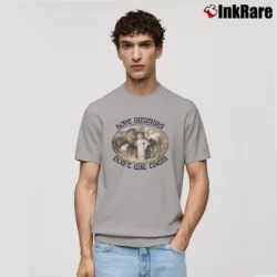 Men’s Love Animals Don't Eat Them Vegan With Lion And Lamb Classic T-Shirt in sport grey | Soft, Breathable Everyday Wear