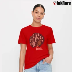 Women’s Love Being Me Barbie T-Shirt in red | Soft, Flattering Fit