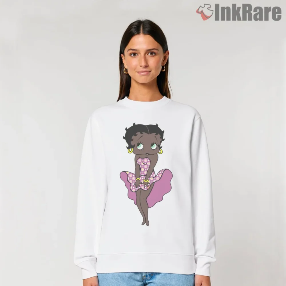 Love Betty Boop Retro Fan Art Icon Shirt on graphic shirt for women graphic tee