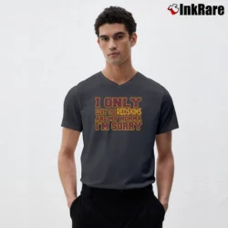 Men’s love the washing redskins and my momma football pride retro fan V-Neck Tee in charcoal | Sharp, Breathable, Everyday Staple