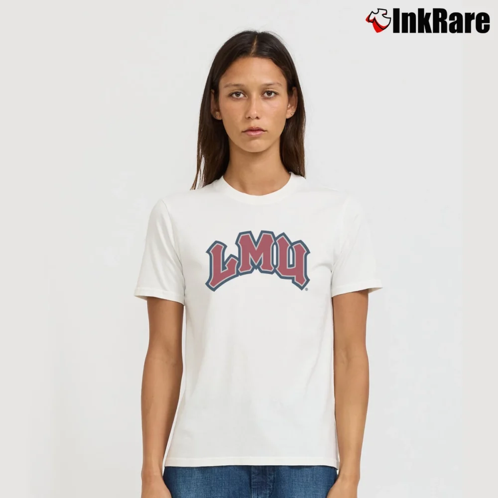 Women’s Loyola Marymount Lions Ncaa College Pride Signature T-Shirt in white | Soft, Flattering Fit