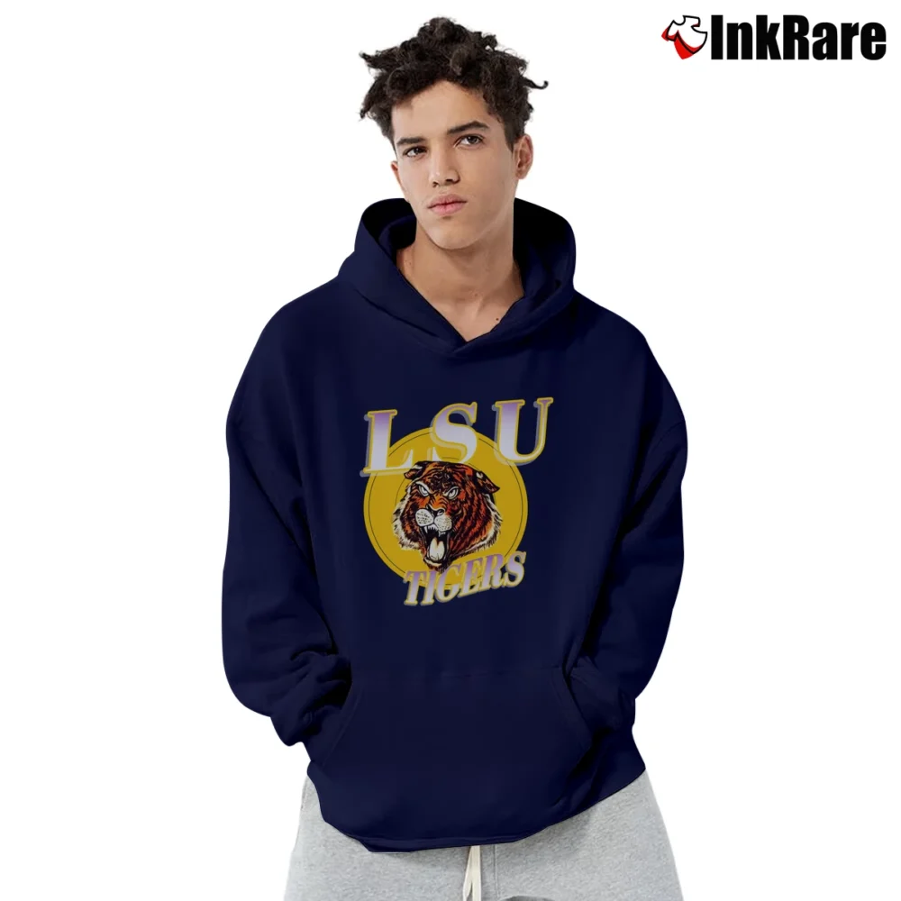 Men’s LSU Tigers Gameday Graphic Pullover Hoodie in navy | Cozy, Durable, Modern Fit