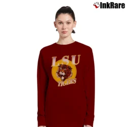 Women’s LSU Tigers Gameday Graphic Long-Sleeve Top in maroon | Sleek, Versatile, All-Season